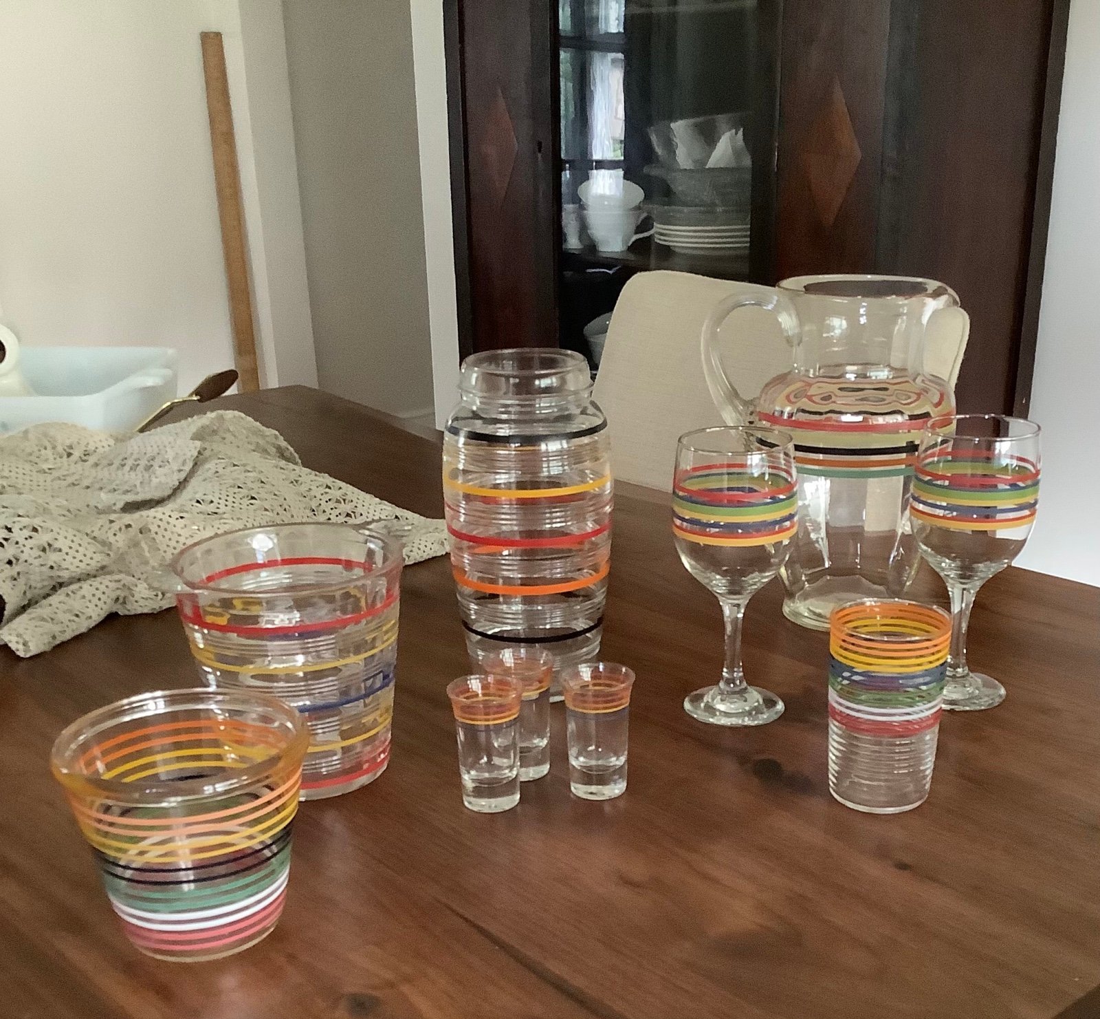 Vintage retro gorgeous glass items by anchor hocking