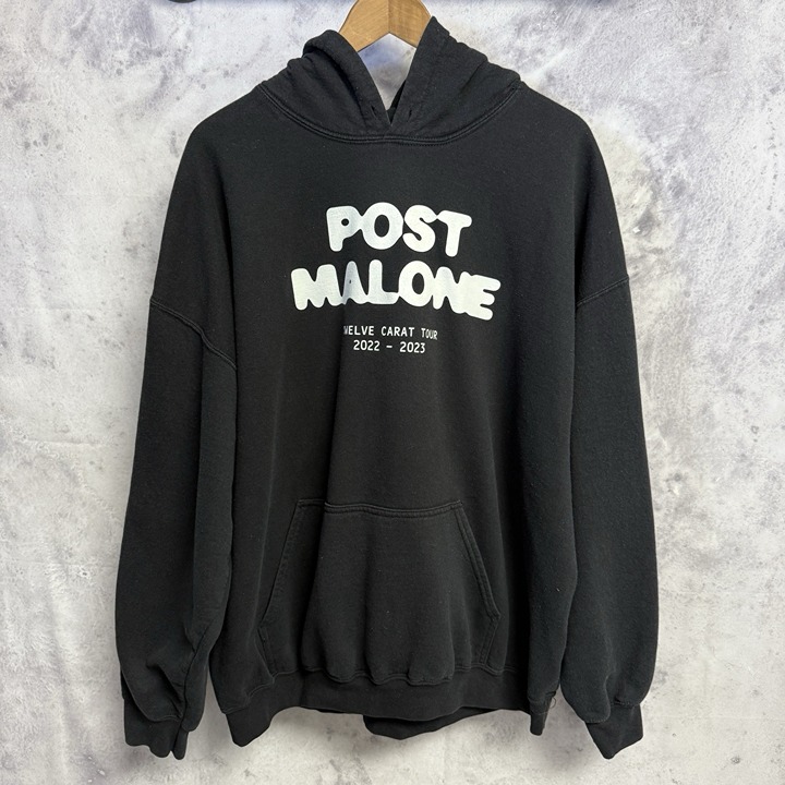 Post Malone Twelve Carrot Tour Hoodie Sweatshirt Mens XL 2022 2023