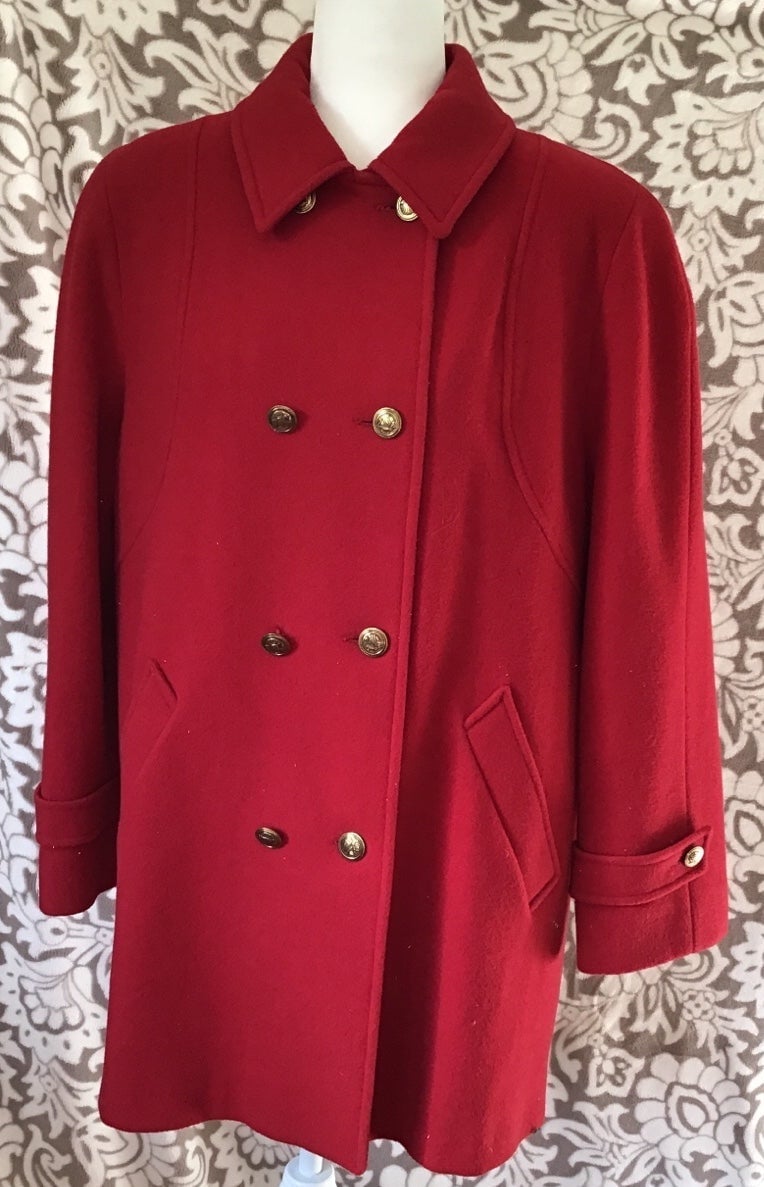 Mackintosh Red Peacoat