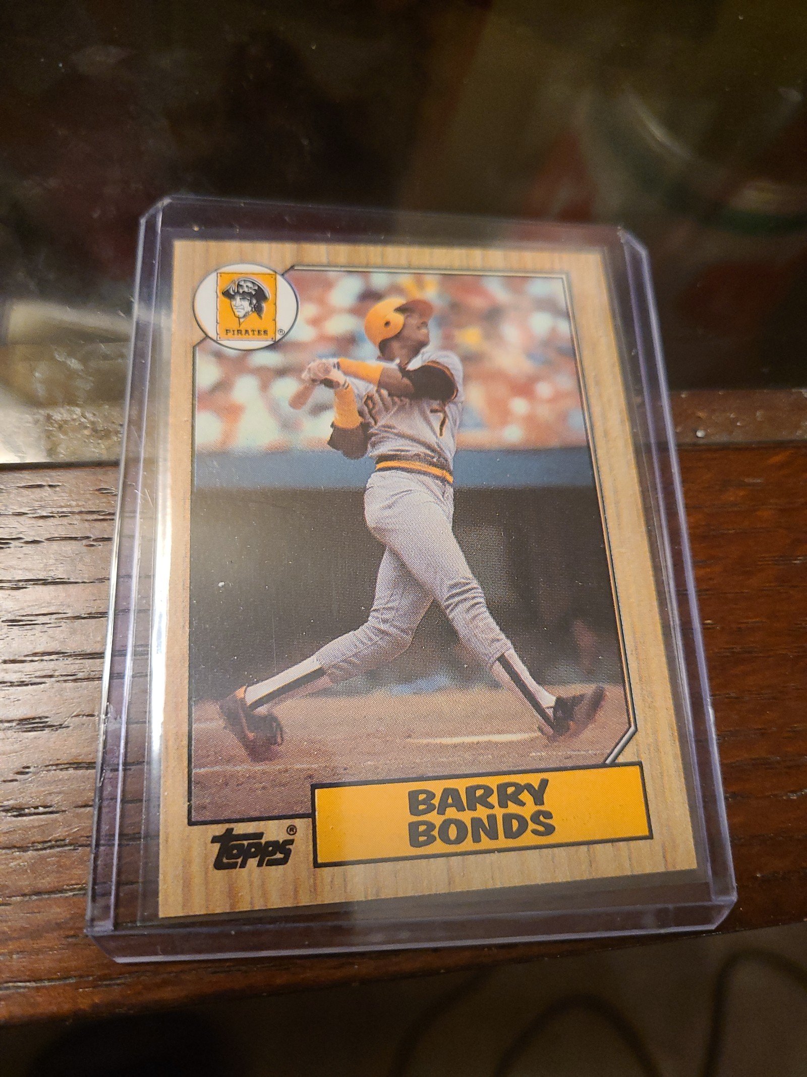 BARRY BONDS ROOKIE CARD #320 ERROR CARD TOPPS (1987)