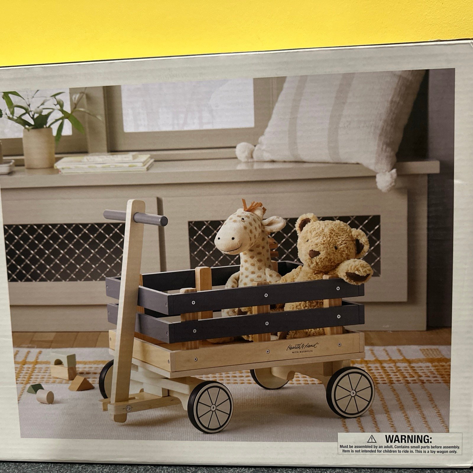 HEARTH AND HAND WOODEN WAGON