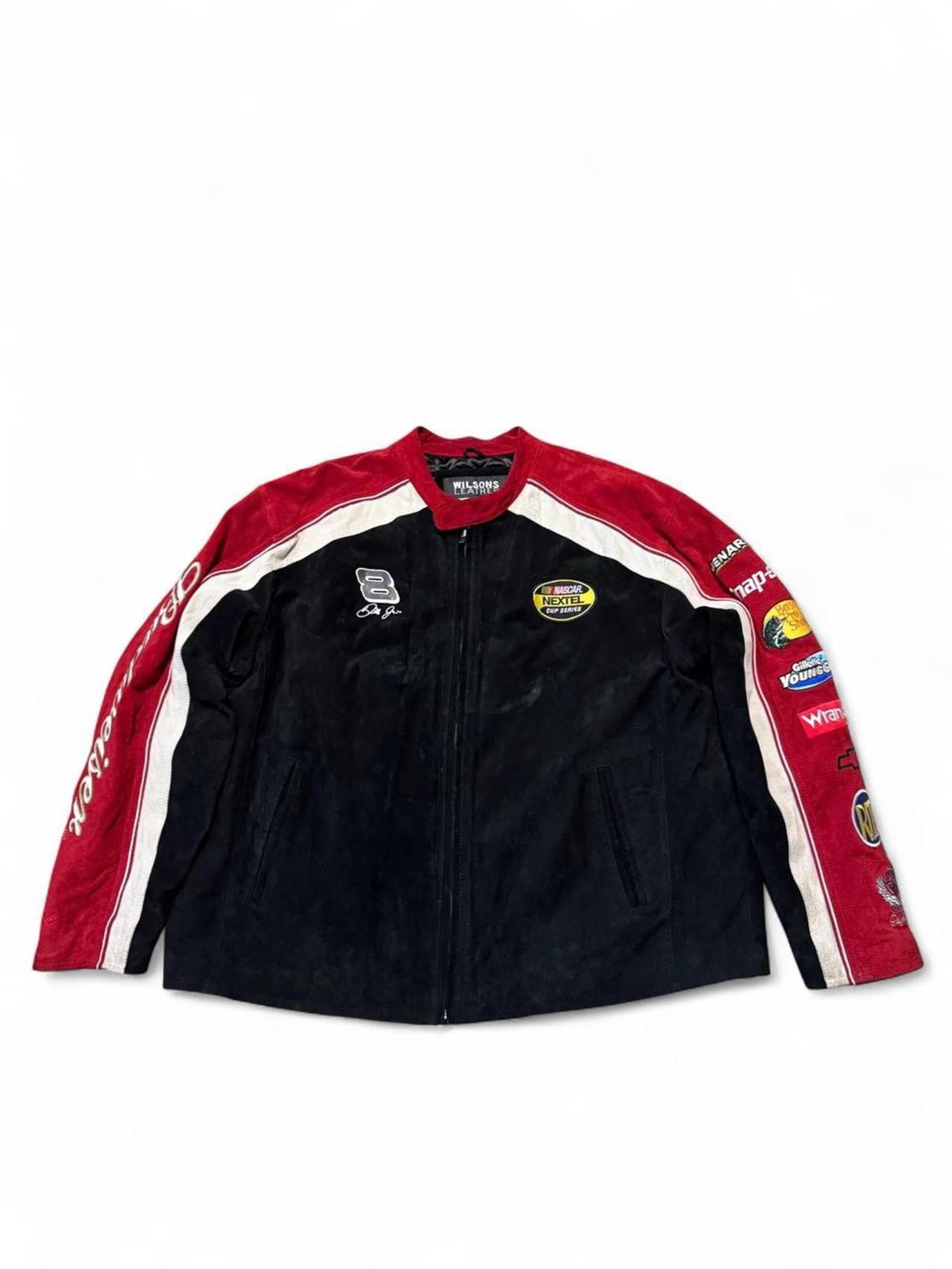 VTG Chase authentics Wilson’s leather Dale Earnhardt Jr NASCAR jacket XXL mens