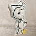 NWT Baseball Snoopy 14”x 17” Decorative Embroidered Sherpa Pillow By Peanuts