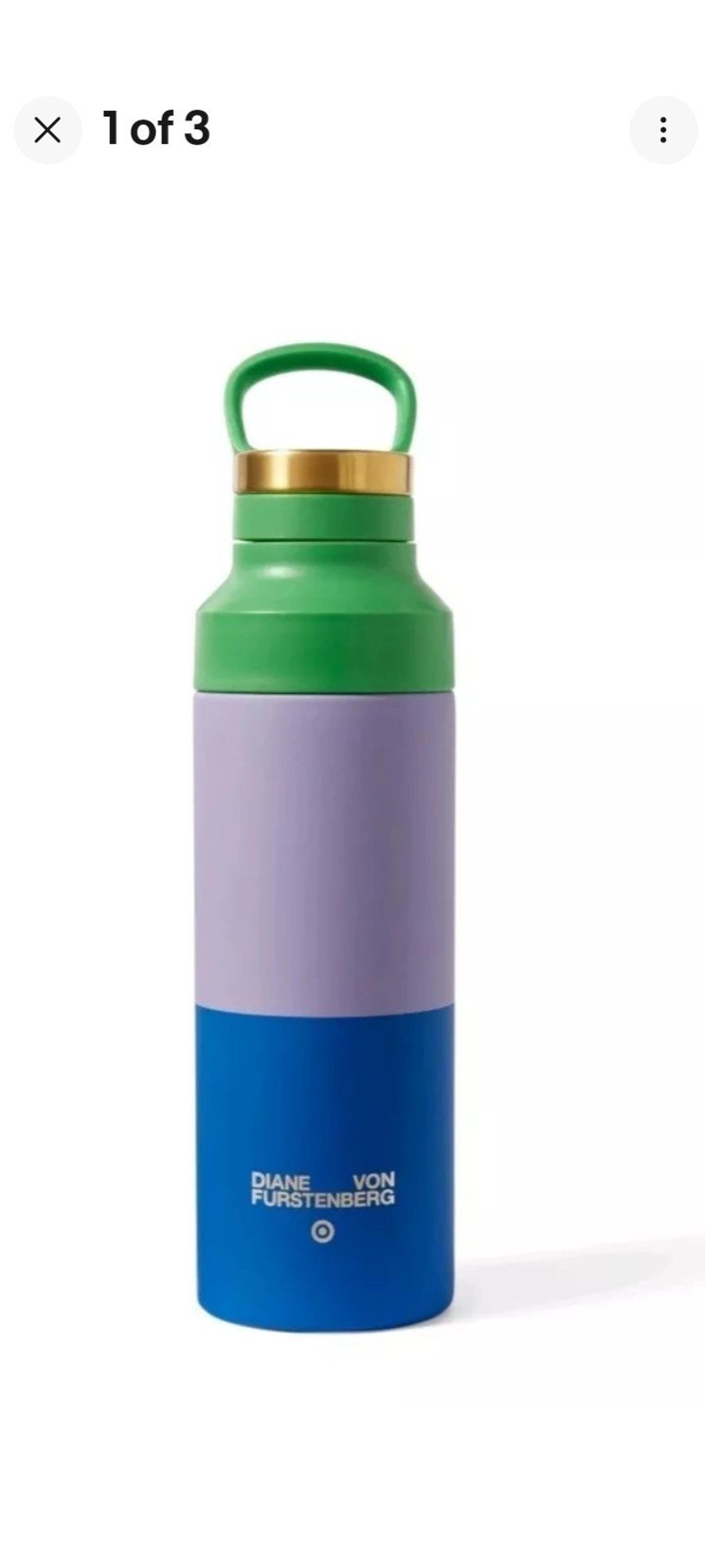 Diane Von Furstenberg Target Water Bottle 18.5 oz