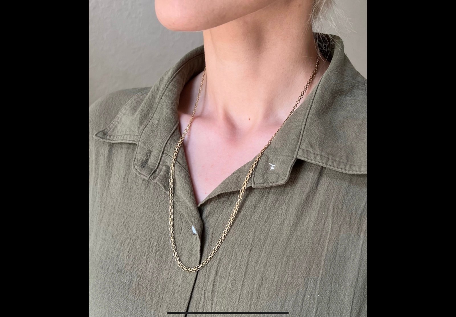 23” 14K Yellow Gold Chain