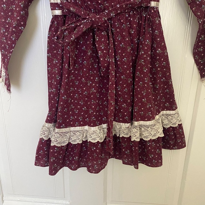 Gunne Sax Vintage Girls Dress cheapest & Vest