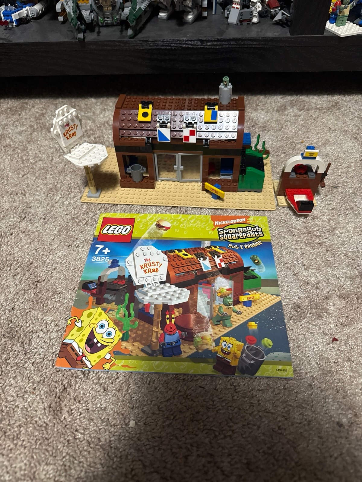 LEGO 3825 Krusty krab (read description)