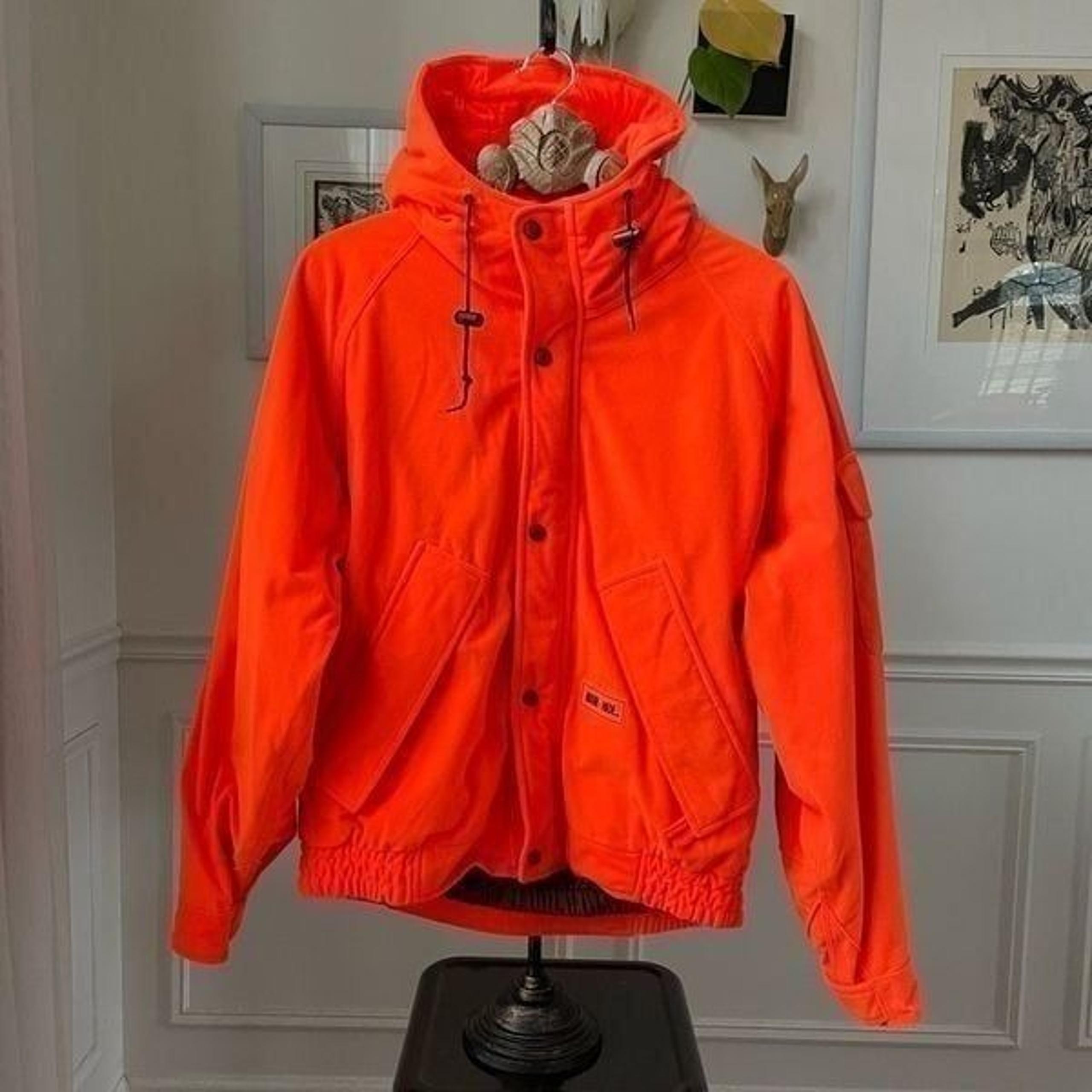 Gamehide Hush Hide Orange Waist Length Coat M