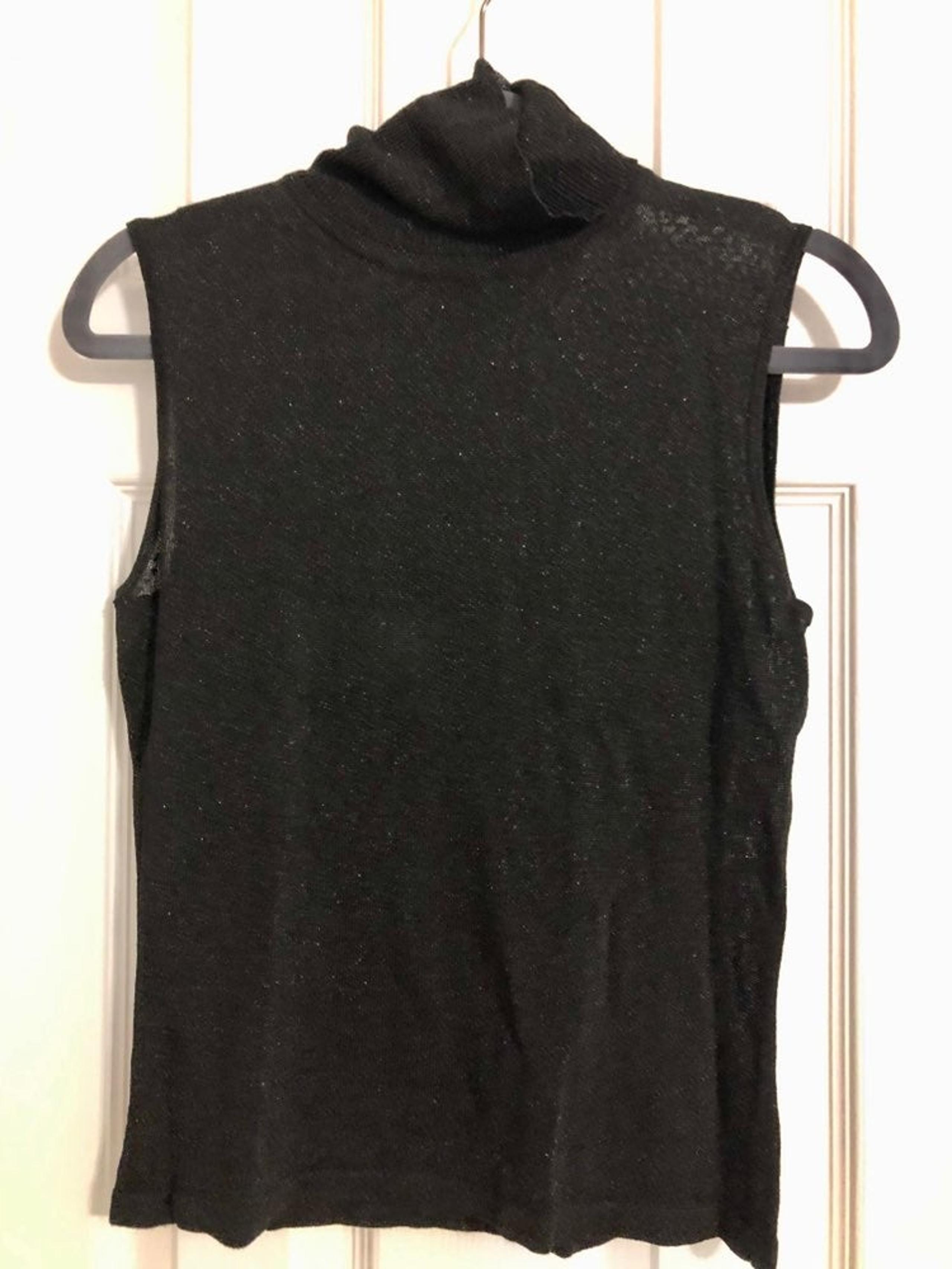 Isaac Mizrahi turtleneck tank top