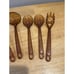 Vtg Lot- 7 UltraTemp Amber Kitchen Utensils - Robinson Knife Co-Made in USA