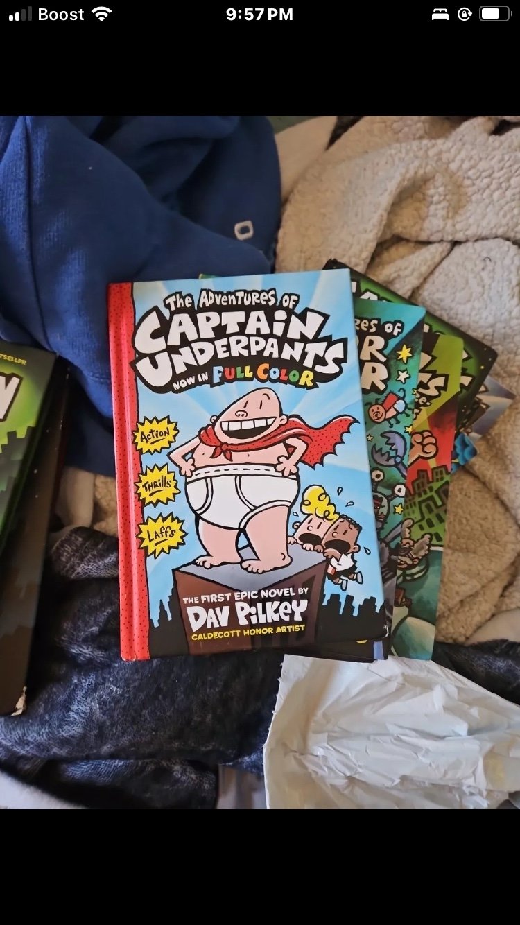 captain underpants books scholastic