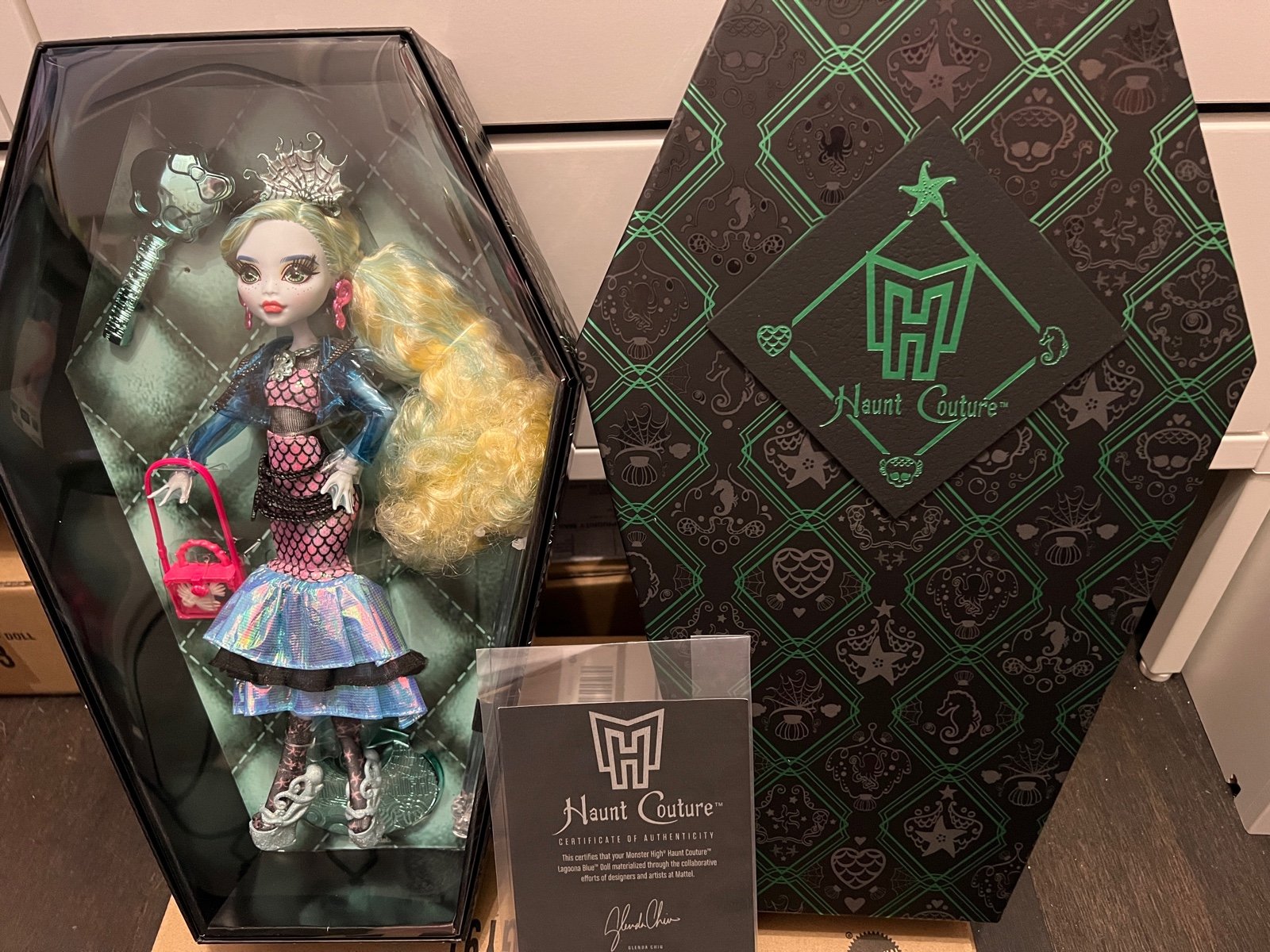 Monster High Haunt Couture Lagoona Blue Doll RARE New Sold Out Collectible Set