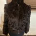 Rabbit fur coat