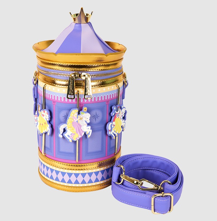 Disney Princess Carousel Figural Crossbody Bag