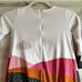 Catimini Girls 4Y Cotton Novelty Print Long Sleeve Bubble Dress Pink Ivory