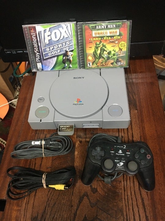 PlayStation PS-1 Bundle w/2-games