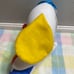 Vintage Fisher Price Busy Bunny Rabbit Bear Plush Baby Toy 17 Rattle