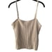 NWT Roxy Dream Sign Rib Knit Sweater Tank L