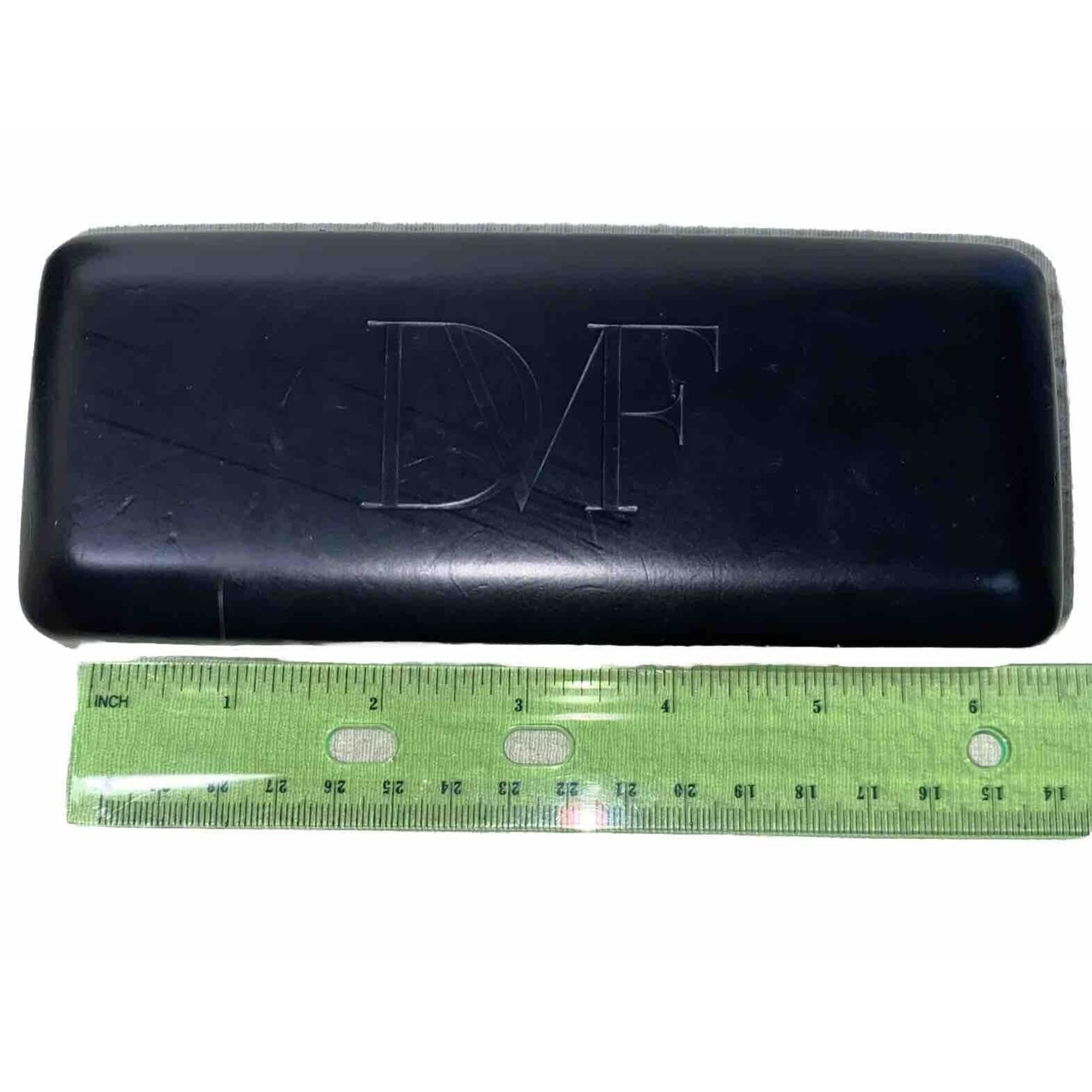 Authentic DVF Diane von Furstenberg Sunglass Optical Eyewear Clamshell Hard Case