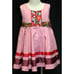 Matilda Jane Paint by Numbers Dress Girl 4 Calypso Pink Floral Stripe Sleeveless