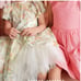 NWT Mini Boden butterfly flutter lace tulle dress Sz 9/10