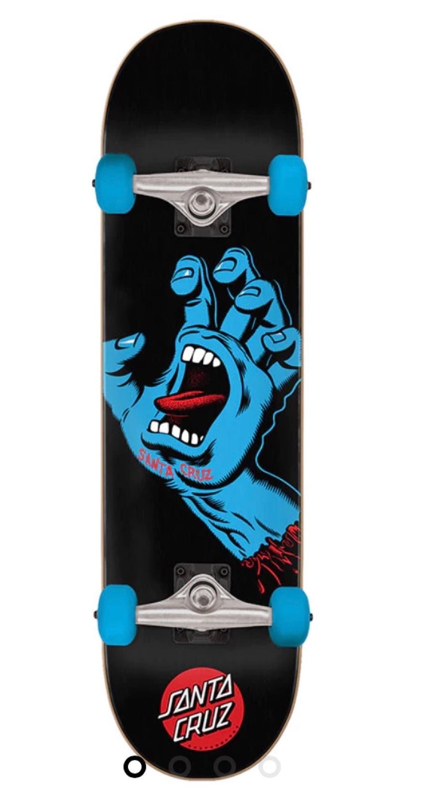 SCREAMING HAND COMPLETE SKATEBOARD (SANTA CRUZ) *NEW* NO OFFERS