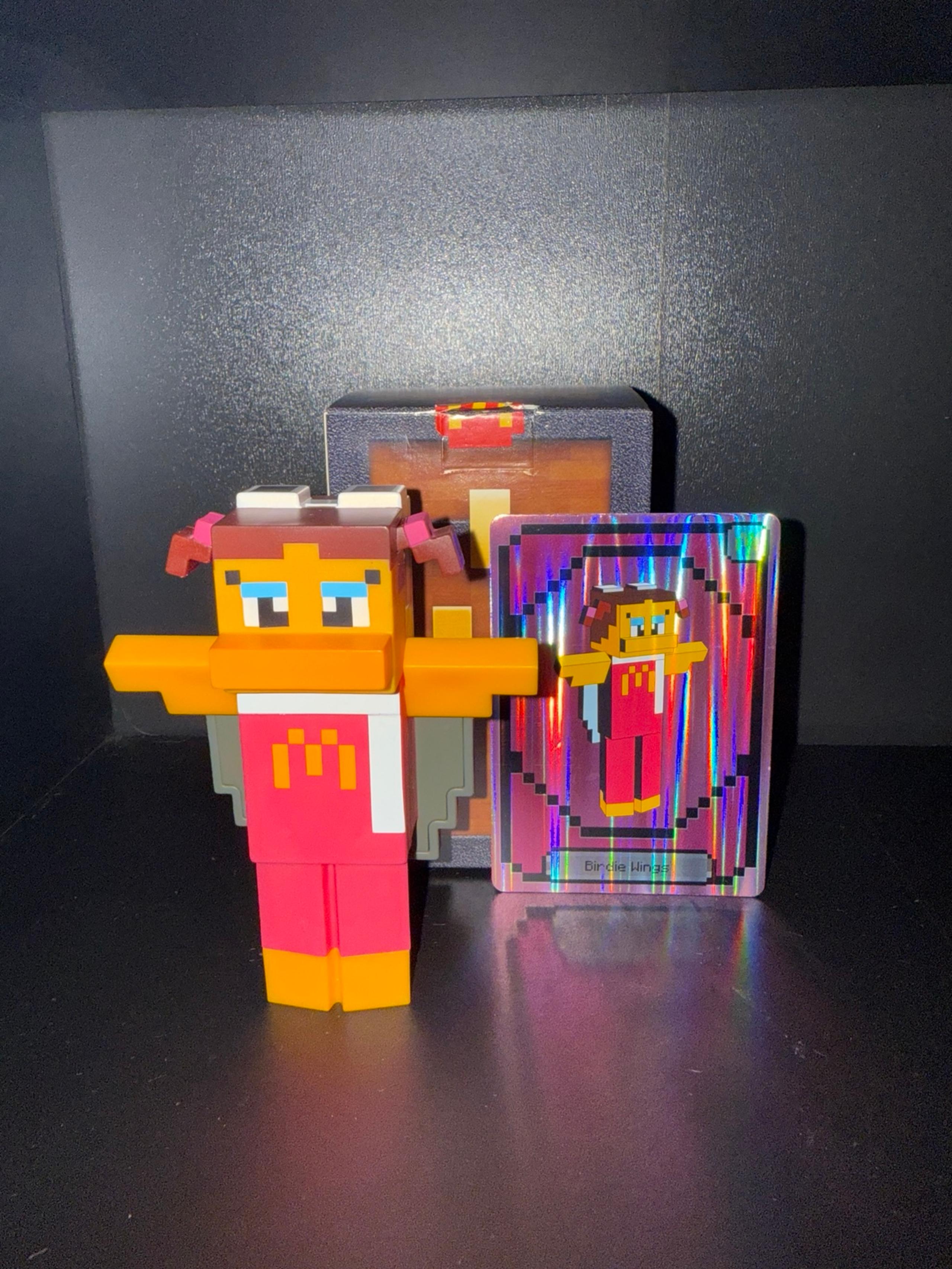 Minecraft Movie Happy Meal McDonald Birdie Wings