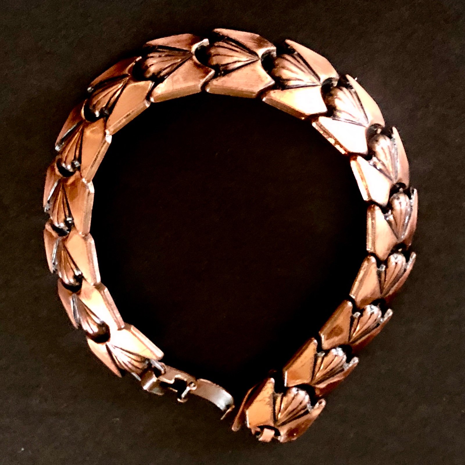 Vintage Native Copper link Bracelet