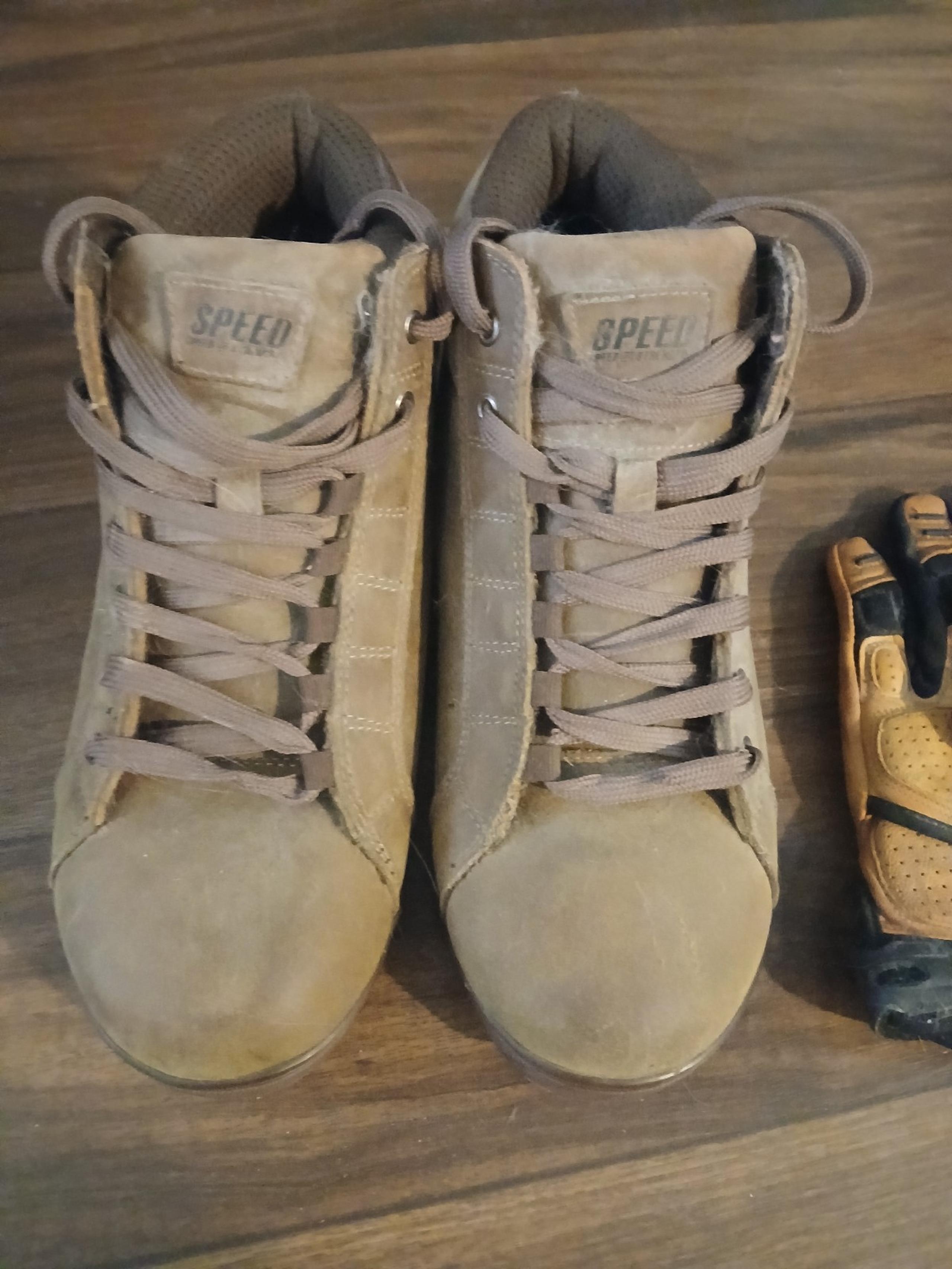 Motorcycle Boots & Gloves