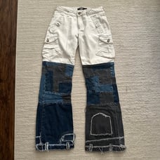 Jaded London patchwork cargos