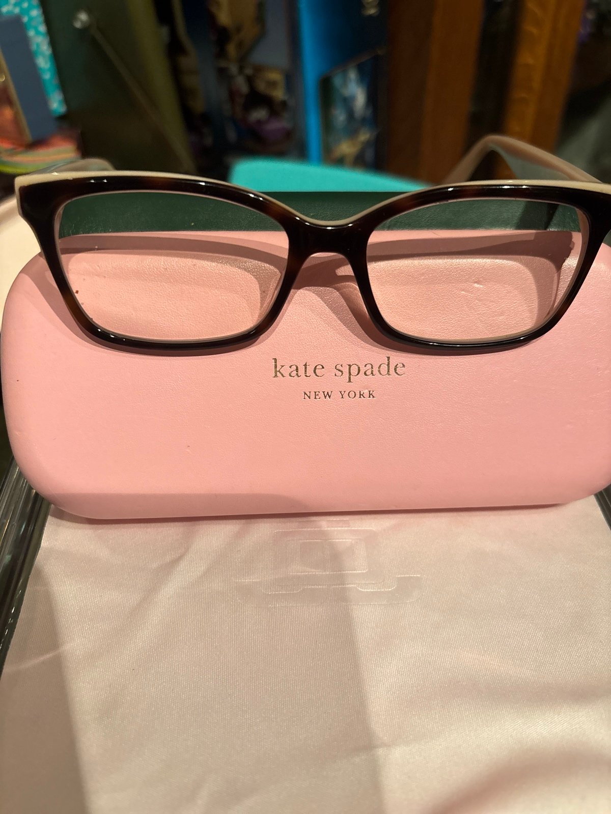 Kate Spade pink frames
