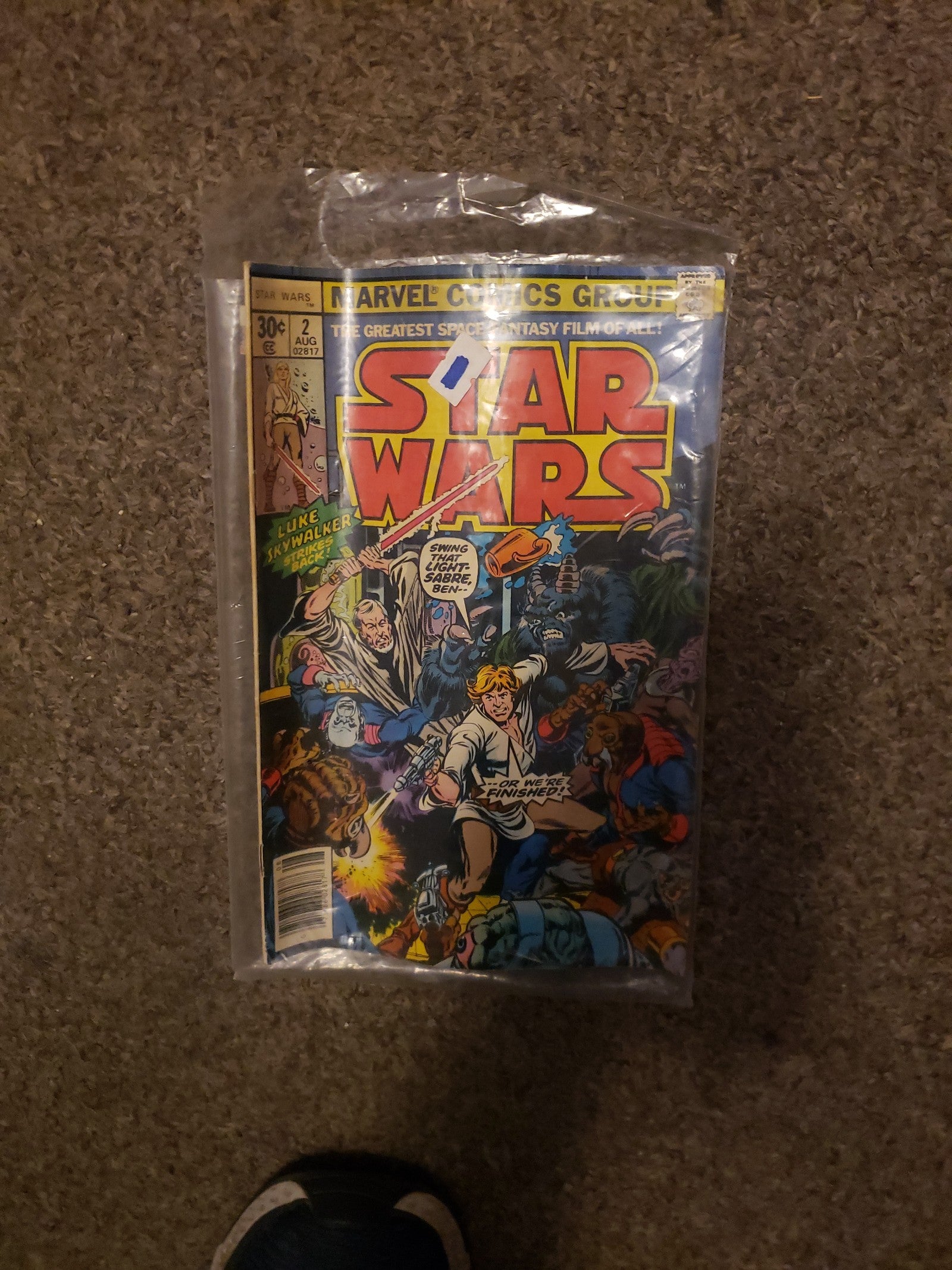 The 2nd comic book of the 1977 Star Wars collection