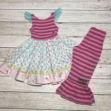 Matilda Jane Platinum Oh So Sweet Tank Dress set 4