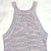 New Ella Moss Sleeveless Knit Sweater Confetti Rainbow Woven Top Size Large Tank