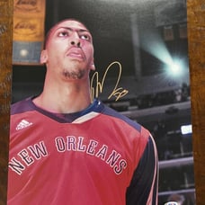 Anthony Davis Signed 11x14 Photo PSA DNA Coa Autographed Pelicans Lakers