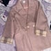 Pink Oversize Wool Coat