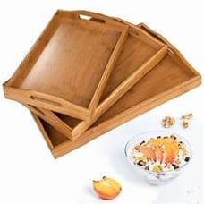 wooden tray