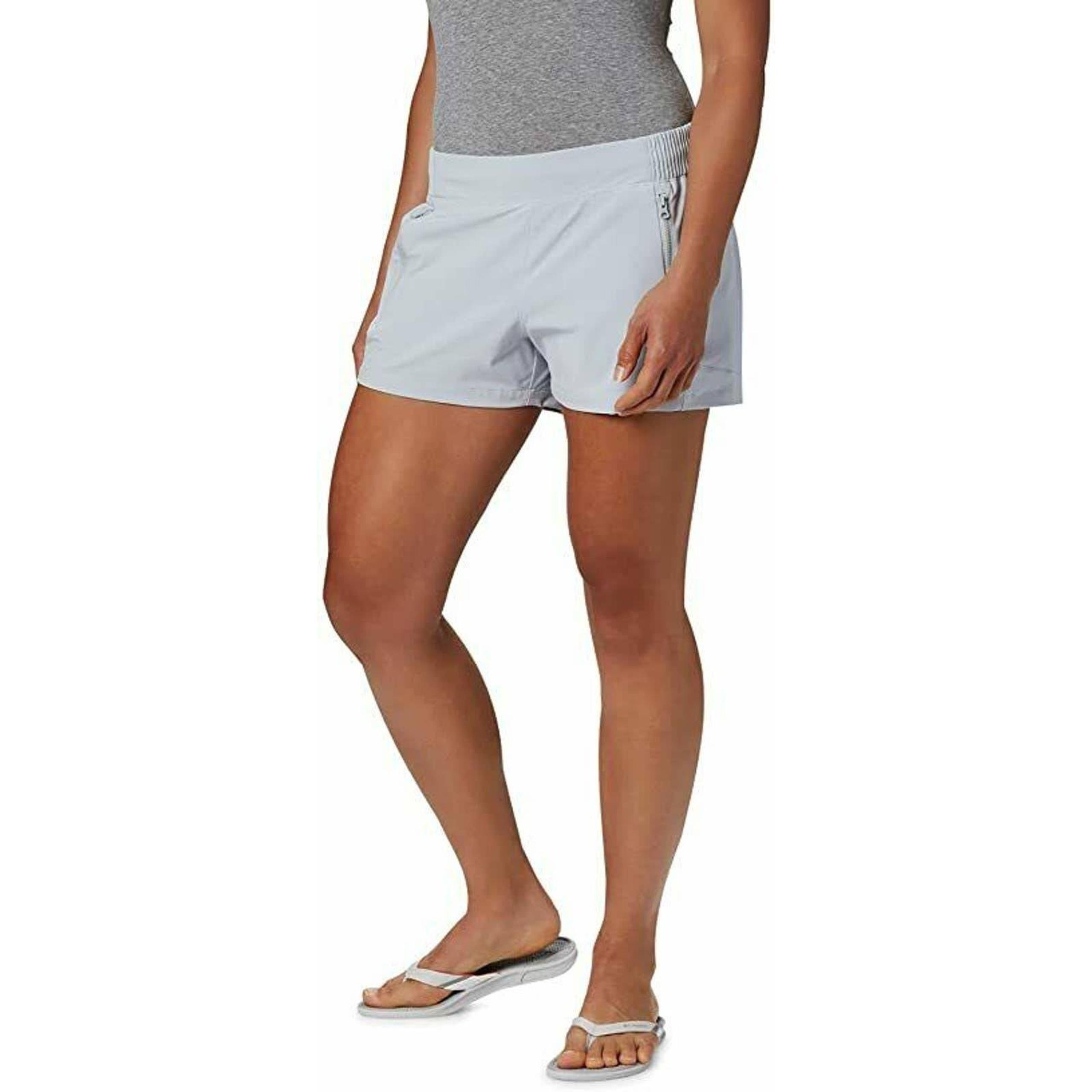 Columbia Women Plus Size Tidal II Pull-On Trunk Shorts Medium Gray 2X, $50 NWT