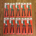 Lot Of 10 Brand New Heavy Duty Pruning Shears. Garden Scissors.