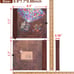 Our Adventure Book Scrapbook Photo Album, Retro Style Embossed Letter - 8.9''