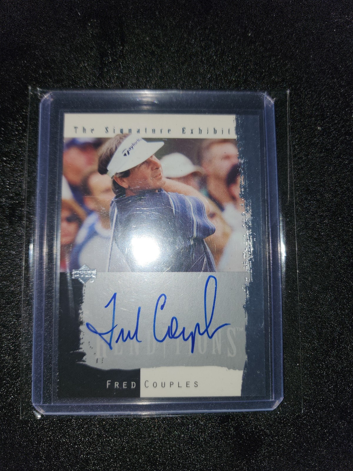 Fred couples autograph card