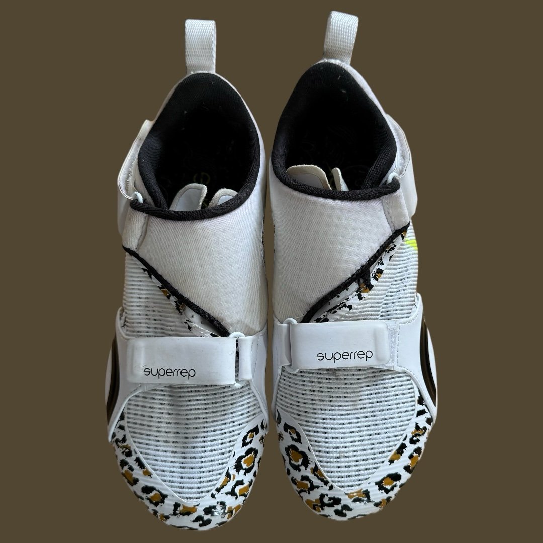 Women’s Nike Super Rep Cycle Shoes Leopard Size 7
