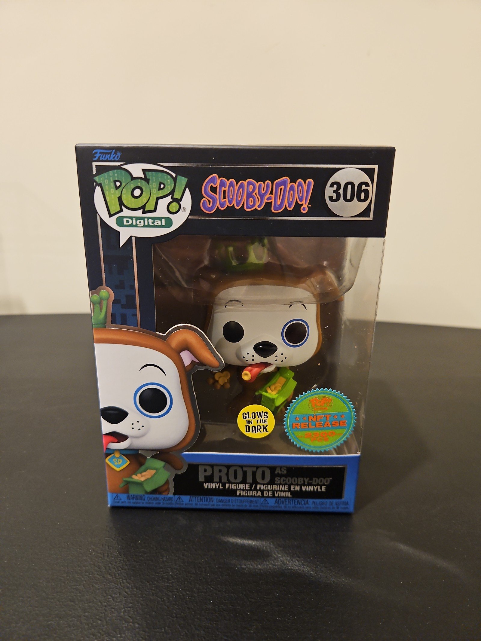 Proto as Scooby Doo funko nft.