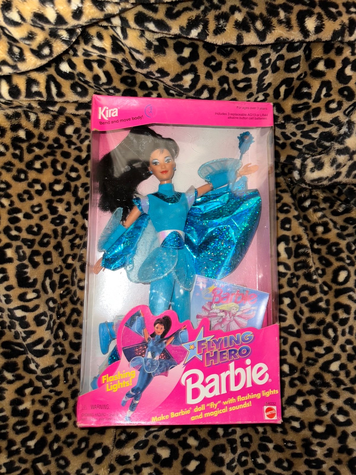 Collection of 3 Vintage 1995 Flying Hero Barbies