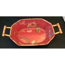 Tracy Porter Artesian Road Oval Tray With Handles 11