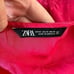 Zara bloggers favorite pink long sleeve floral jacquard true wrap maxi dress