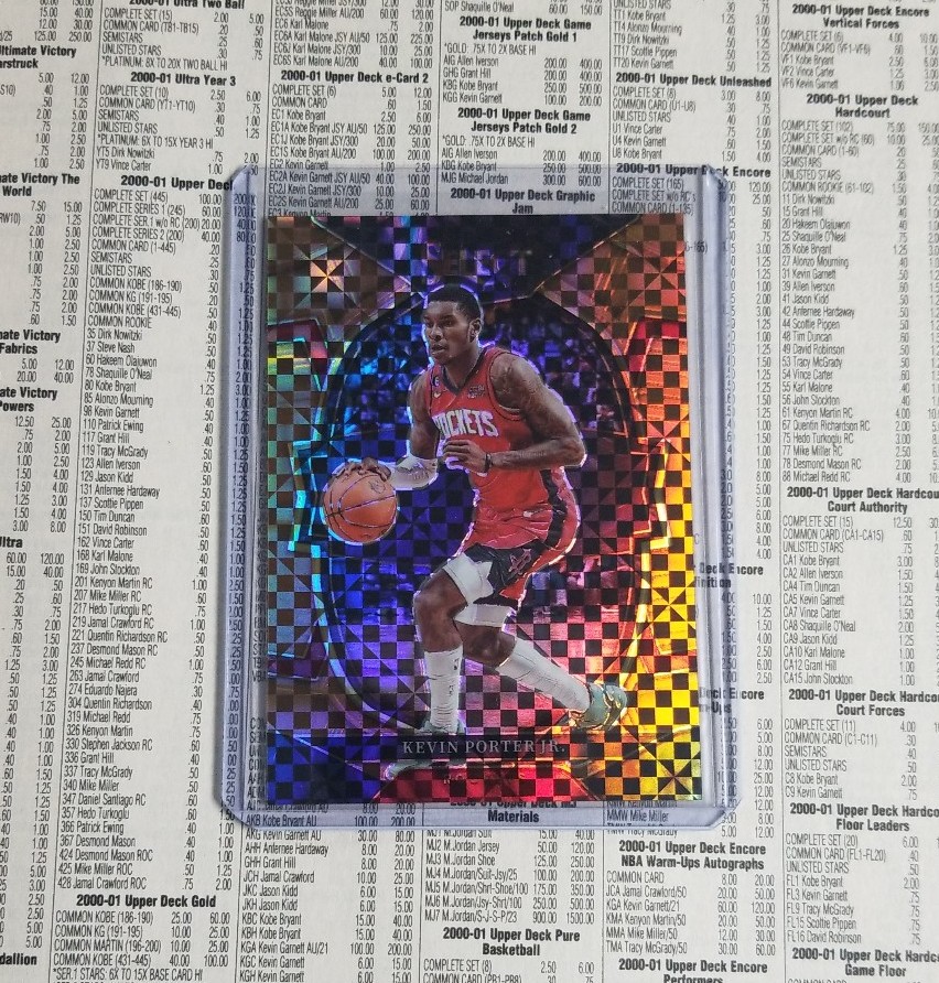 Panini Select Basketball 2022-23 Kevin Porter Jr. Checkerboard 29/49