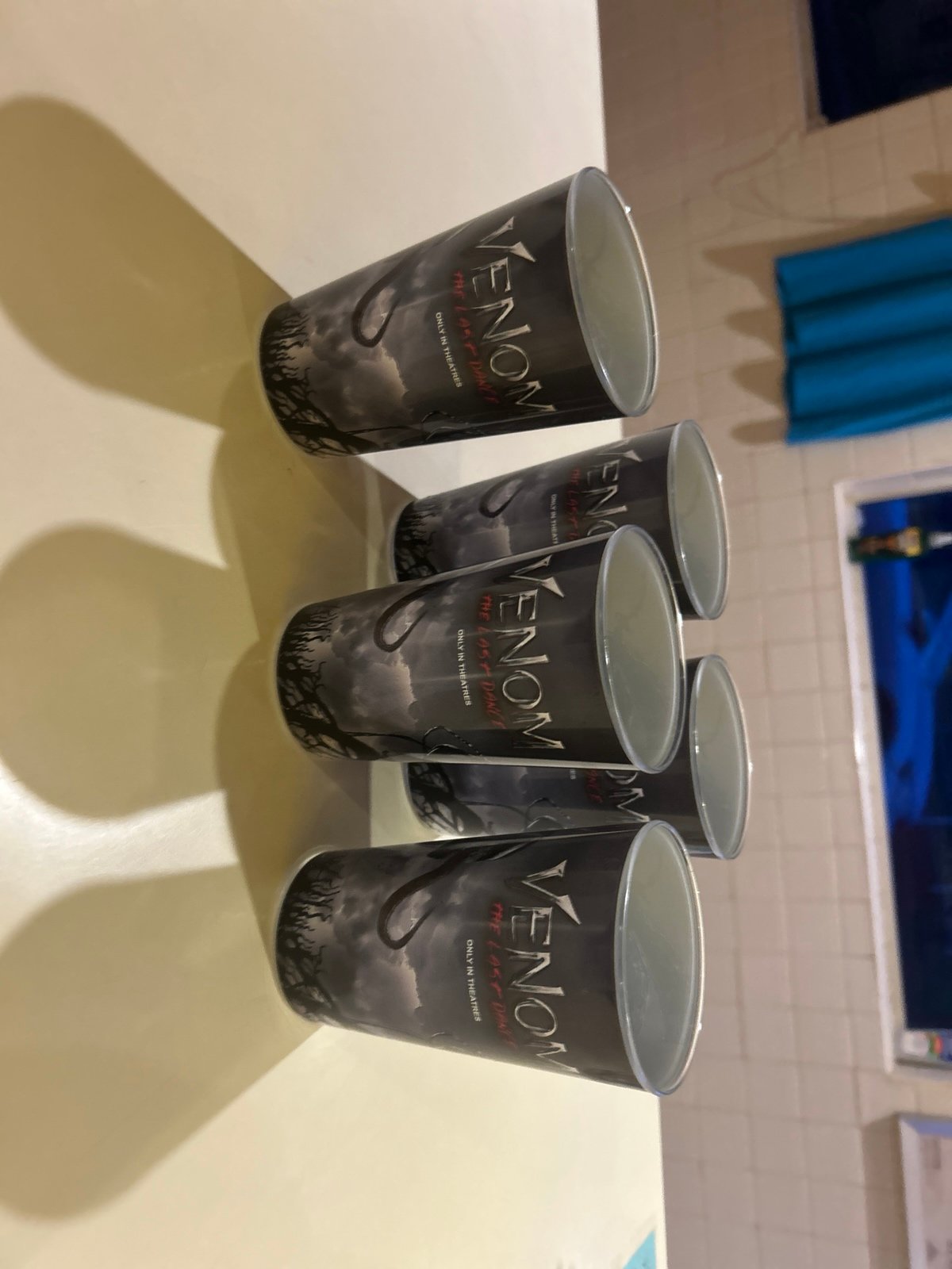 Five venom: the last dance bar cups, acrylic cups 16oz