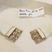 Vogue Couture Vintage 1980s Elastic Wide Chunky Bling Rhinestone Cinch Belt