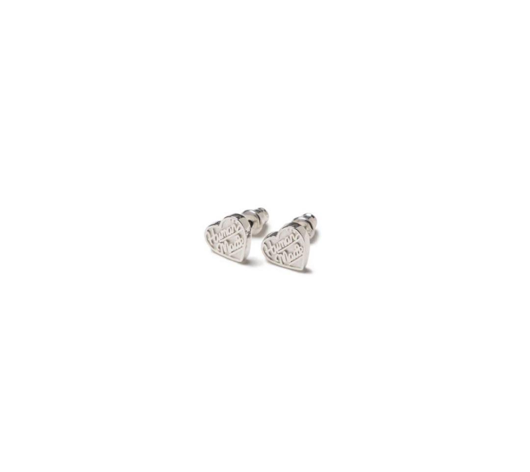 Human Made HEART SILVER EARRING SILVER